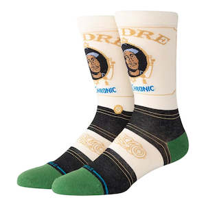 Socks: Stance The Chronic Crew Sock - Black