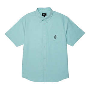 HUF Icarus Oxford Shirt - Diffused Jade
