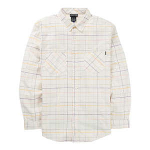 BURTON Favourite Flannel - Stout White Windowpane