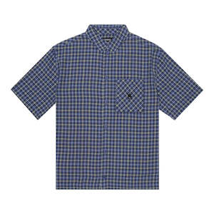 Shirts: Afends Shipwreck Shirt - Marlin