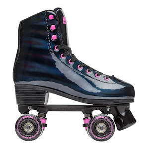 Roller Skates: Impala Rollerskates - Black Holographic