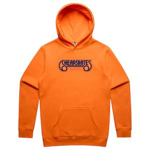 Sweatshirts: Cheapskates Stencil OG Hood - Safety Orange