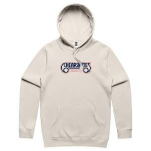 Sweatshirts: Cheapskates Stencil OG Hood - Bone