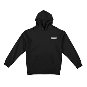Sweatshirts: Krooked Mace II Hoodie Black/White