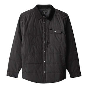 Jackets Vests: Brixton Cass Jacket - Black/Black