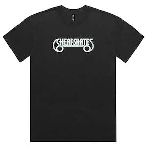 Cheapskates Heavy Faded OG Borderless Tee - Black