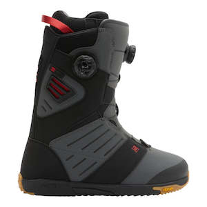 DC Men’s Judge BOA Snowboard Boots 2025 - Black/Grey/Red