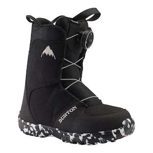 Youth Boots: BURTON Kids Grom Boa Boots – Black