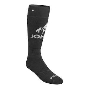 Riding Socks: Thirtytwo Men’s Merino ASI X Jones Sock 2025 - Black