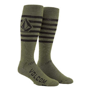 Riding Socks: VOLCOM Kootney Sock - Military