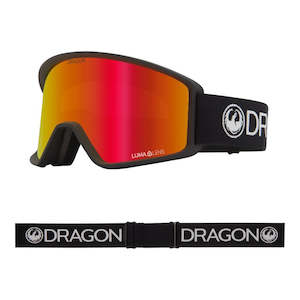 Snow Accessories: Dragon DXT OTG Goggles - Black/Red Ion