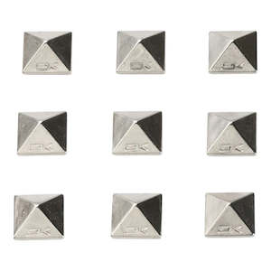 Stomp Pads: Dakine Pyramid Studs Stomp Pad - Chrome