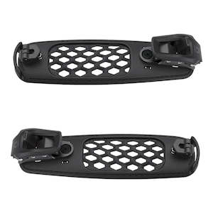 Binding Parts: UNION TS 2.0 Rhombus Toe Strap Set – Black