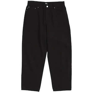 Stussy: Stussy Double Dye Big Ol Jean Black
