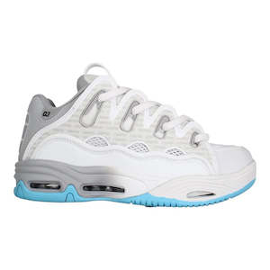 Osiris: Osiris D3 2001- White/Grey/Baby Blue
