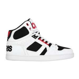 Osiris NYC 83 CLK White/Black/Red