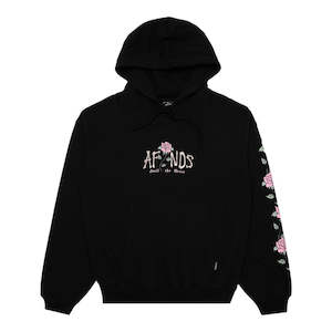 Afends Smell The Roses Hood - Black