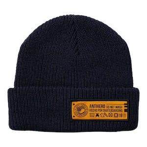 Antihero: Antihero Hecho Por Skate Beanie - Navy