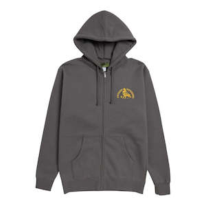 Antihero Rock Dove EMB Zip Hood - Charcoal
