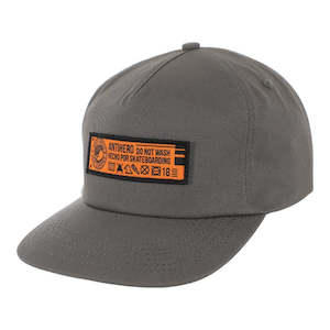 Antihero: Antihero Hecho Por Skate Cap - Grey