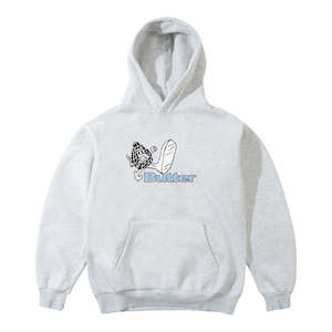 Butter: Butter Steppin' Logo Hood - Ash