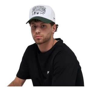 Crate: Crate Half Court Snapback - White/Pine