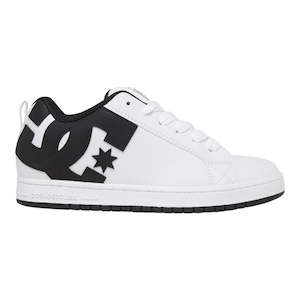 Dc: DC Court Graffik - White/Black/Black