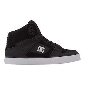 Dc: DC Pure High Top WC - Black/White/Battleship