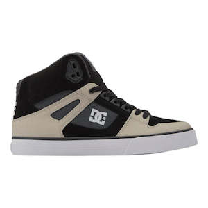 Dc: DC Pure High Top WC - Black/Grey/Brown