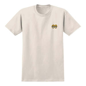 Krooked Strait Eyes Tee - Cream