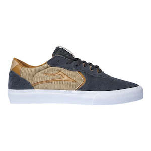 Lakai: Lakai Atlantic Vulc - Charcoal/Tan Suede