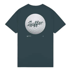 Huffer Block Tee 220/Groove - Golf Green
