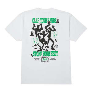 HUF Everybody Get Loose - White