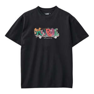 Clothing: Xlarge Skateboard Tee - Black