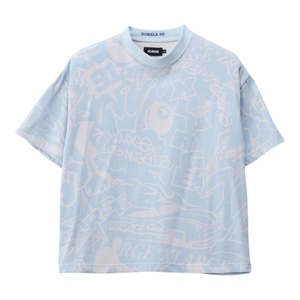 Clothing: Xlarge Allover Gorilla Fit Tee - Dusty Ice