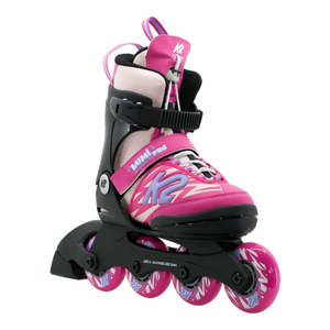 Inline Skates: K2 Lumi Pro Youth Inline Skates - Pink