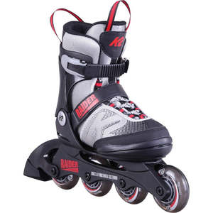 Inline Skates: K2 Raider Inline Skates - Grey/Red