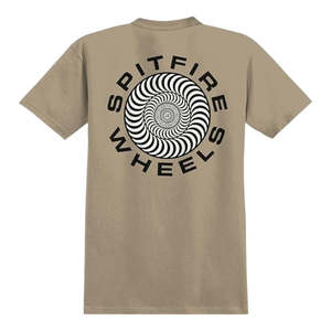 Sale: Spitfire Classic '87 Swirl Tee - Sand