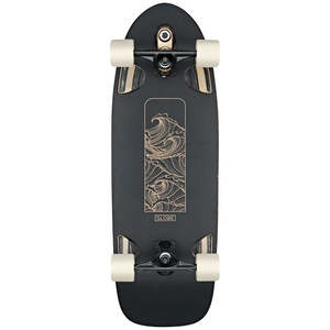 Cruisers: Globe Walrus 31” Surf-Skate Cruiser - Black/Peaking
