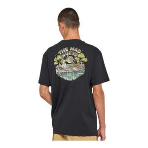 Tees: Mad Hueys Sweet As NZ Tee - Black