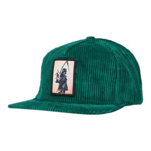 Caps: Krooked Reaper Snapback - Emerald