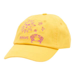 Caps: Afends Sunbake Cap - Lemon