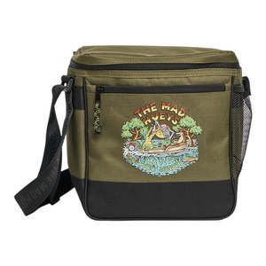 Bags Backpacks: Mad Hueys Loving Mangroves Cooler Bag - Olive