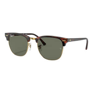 Ray-Ban Clubmaster - Mock Tortoise Arista/G-15 Green