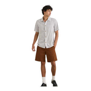 Rhythm Seersucker Stripe Shirt - Cedar