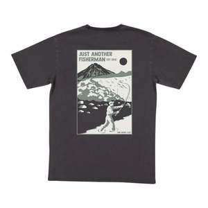 J.A.F One More Cast Sea Tee - Aged Black
