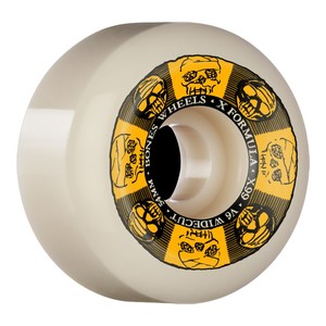 Skateboard Parts: Bones X Formula Wheels Widecut V6 - 99A