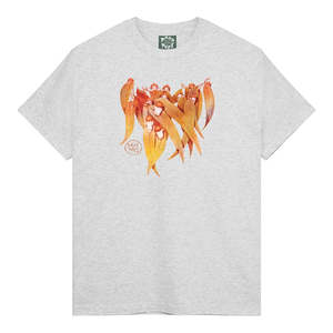 Tees: Passport Gum Leaf Tee - Ash