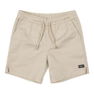 Youth: Unit Core Youth Shorts - Cement