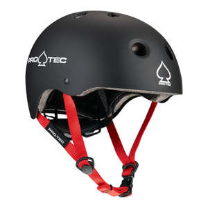 Protec Junior Classic Fit Cert Helmet - Matte Black